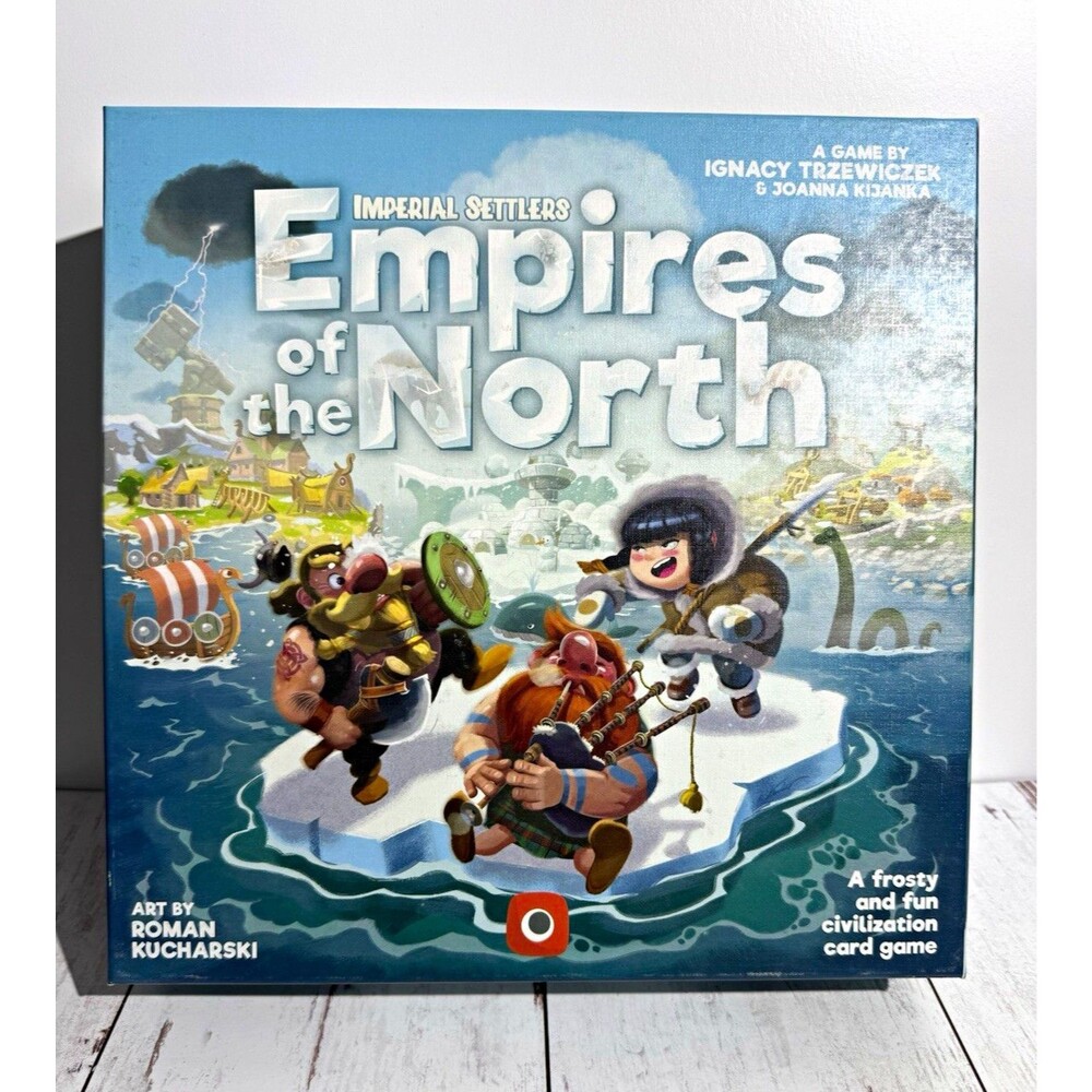 Portal Games Imperial Settlers: Empires of the North Card Game 1-4P 10+ 2019